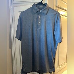 Peter Millar Summer Comfort Charcoal/gray Polo Shirt